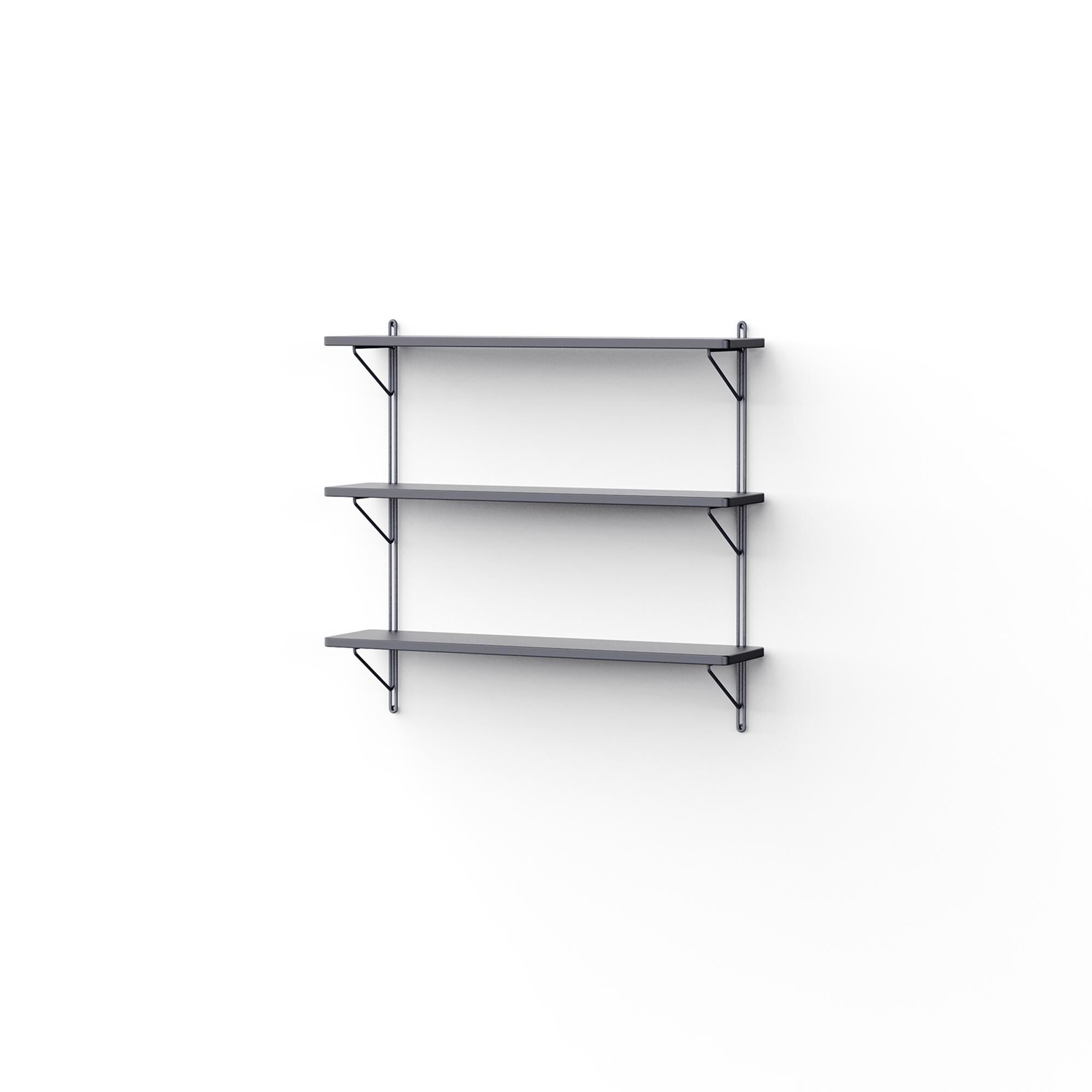 Vegghylle 60x15x60 Mørkegrå