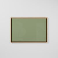 Dynamic Flex Wandframe voor Whiteboard 100x150 Mat Eikenhout