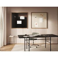 Dynamic Flex Wall Frame For Whiteboard 100x200 Matt Oak