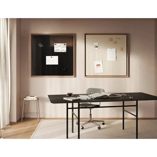 Dynamic Flex Wall Frame For Whiteboard 120x150 Matt Oak