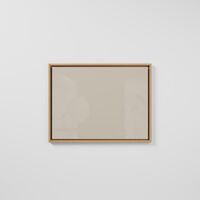 Dynamic Flex Wandframe voor Whiteboard 90x120 Mat Eikenhout