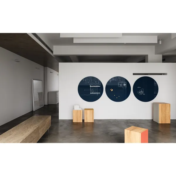 Orbit Whiteboard Ø120 Petal