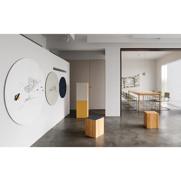 Orbit Whiteboard Ø70 Sten
