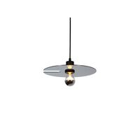 Wever & Ducré MIRRO 1.0 Pendel Mat Sort/Sort Krom