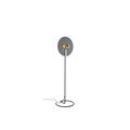 Wever & Ducré MIRRO 2.0 Gulvlampe Mat Sort/Sort Krom