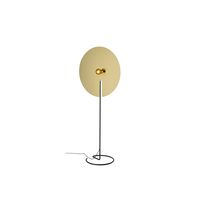 Wever & Ducré MIRRO 3.0 Gulvlampe Mat Sort/Lys Guld