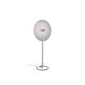 Wever & Ducré MIRRO 3.0 Gulvlampe Mat Sort/Glossy Aluminium