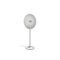 Wever & Ducré MIRRO 3.0 Gulvlampe Mat Sort/Glossy Aluminium