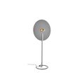 Wever & Ducré MIRRO 3.0 Gulvlampe Mat Sort/Sort Krom