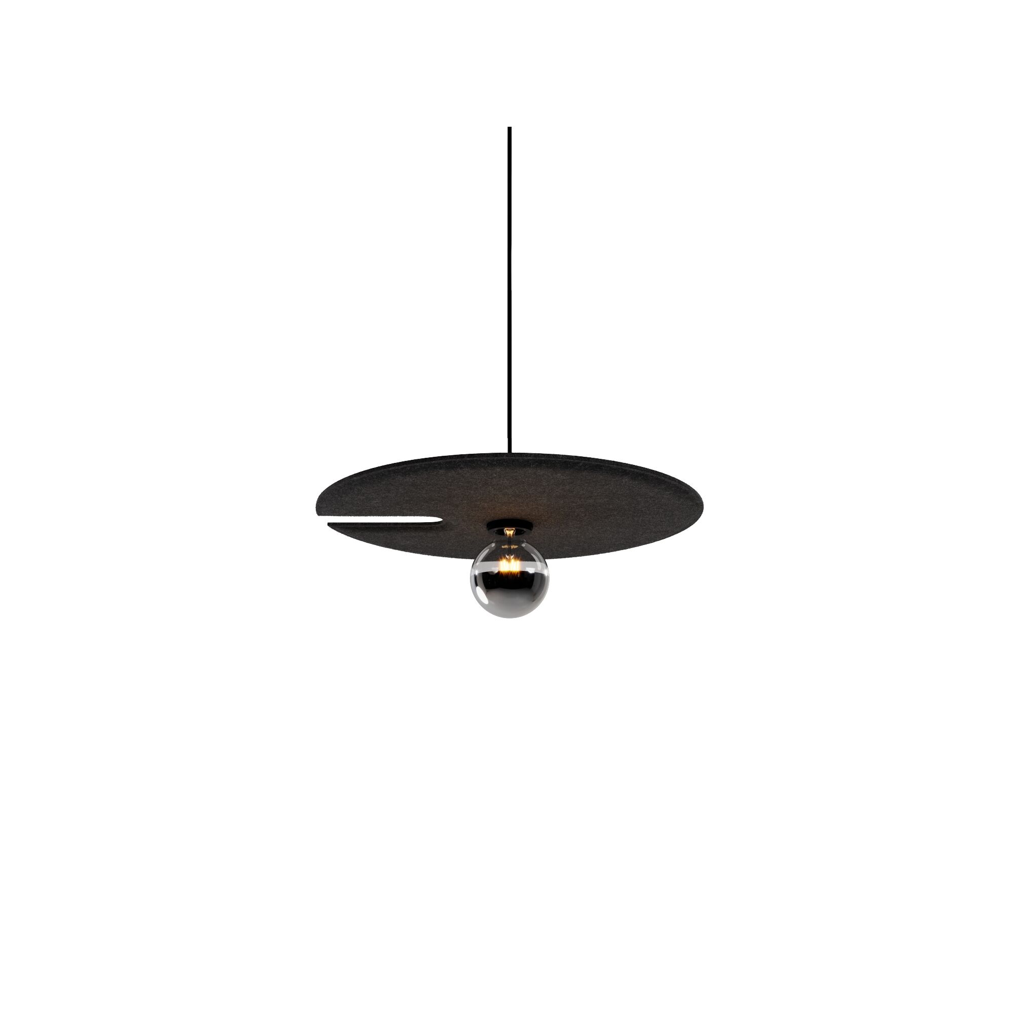 Wever & Ducr MIRRO Soft 2.0 Pendel Felt Anthracite