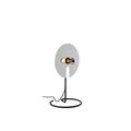 Wever & Ducré MIRRO 1.0 Bordlampe Mat Sort/Glossy Aluminium
