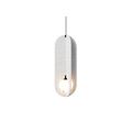 Wever & Ducré SOLLI COCOON 1.0 Pendel Felt Marble Grey