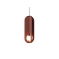 Wever & Ducré SOLLI COCOON 1.0 Pendel Felt Oxide Red