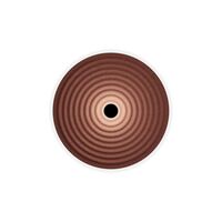 Wever & Ducré TAPIS SOFT 1.0 Væglampe Felt Oxide Red