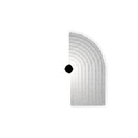 Wever & Ducré TAPIS SOFT 3.0 Væglampe Felt Marble Grey