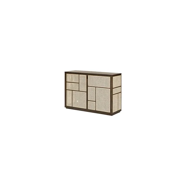 Air Side Table Dark Oak