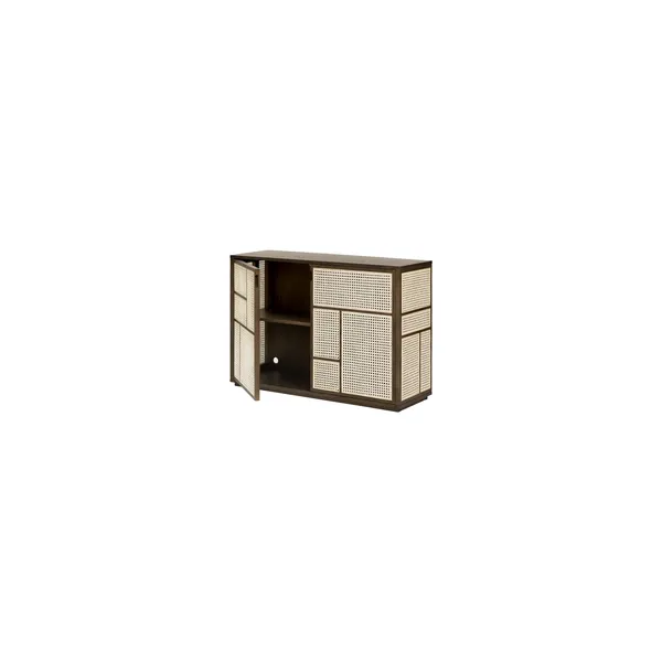Air Side Table Dark Oak