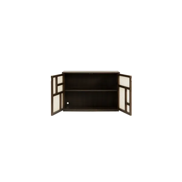 Air Side Table Dark Oak