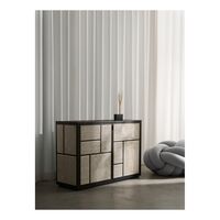 Air Side Table Dark Oak