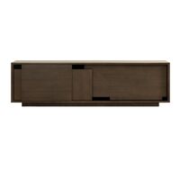 Layer TV Bench Dark Oak