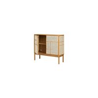 Air Side Table with Legs Oak