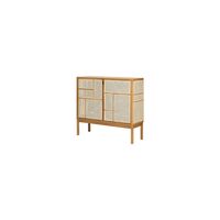 Air Side Table with Legs Oak