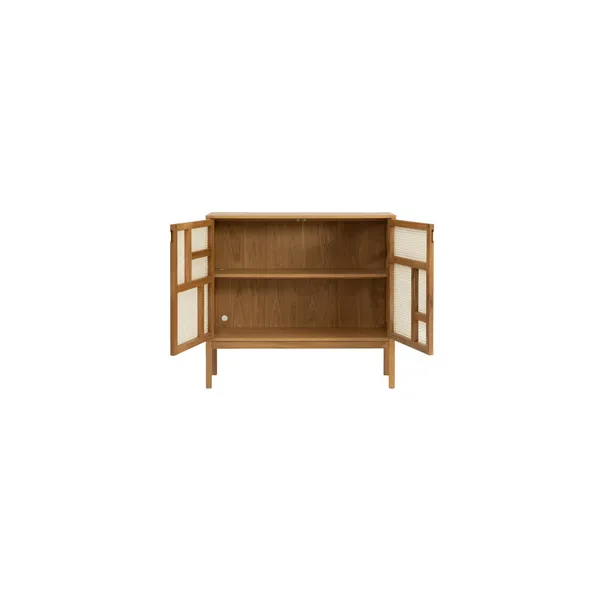 Air Side Table with Legs Oak