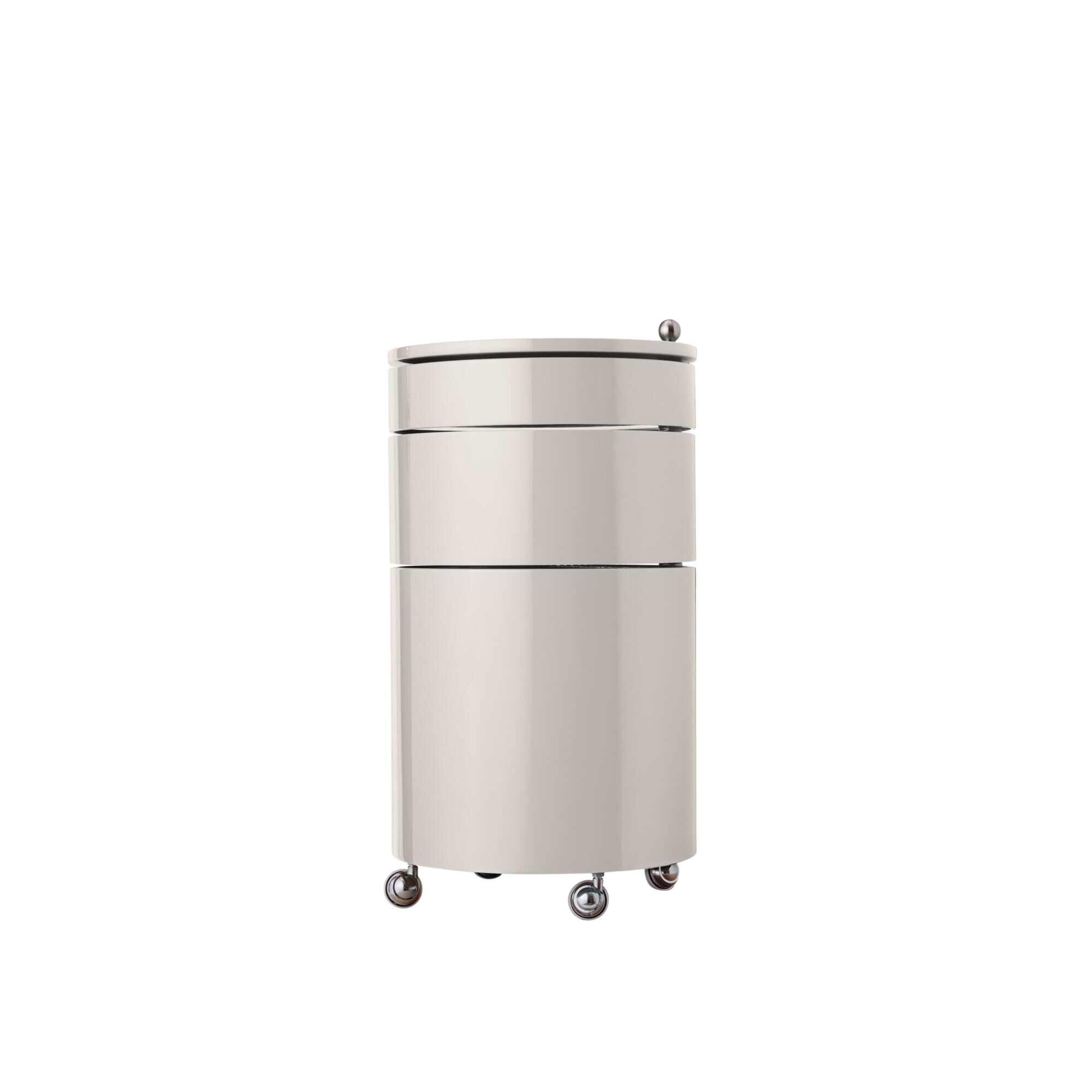 Barboy Rullevogn Glossy Creamy White