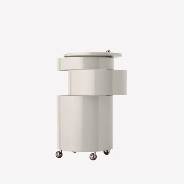Carrito Barboy Blanco Cremoso Brillante