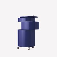 Barboy Trolley Glanzend Diepblauw