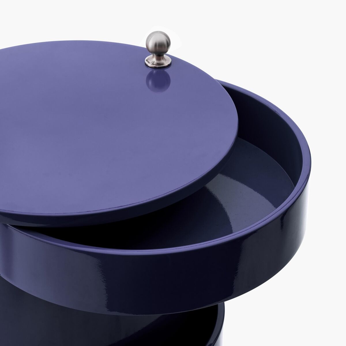 Barboy Trolley Glanzend Diepblauw
