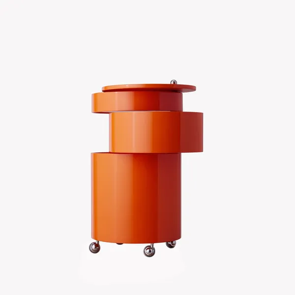 Barboy Trolley Glossy Fresh Orange
