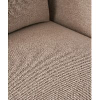 Loft 2-Personers Sofa Brook Beige/Kastajne/Rustfri Stål