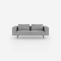 Loft 2-Personers Sofa Brook Grey Melange/Sort