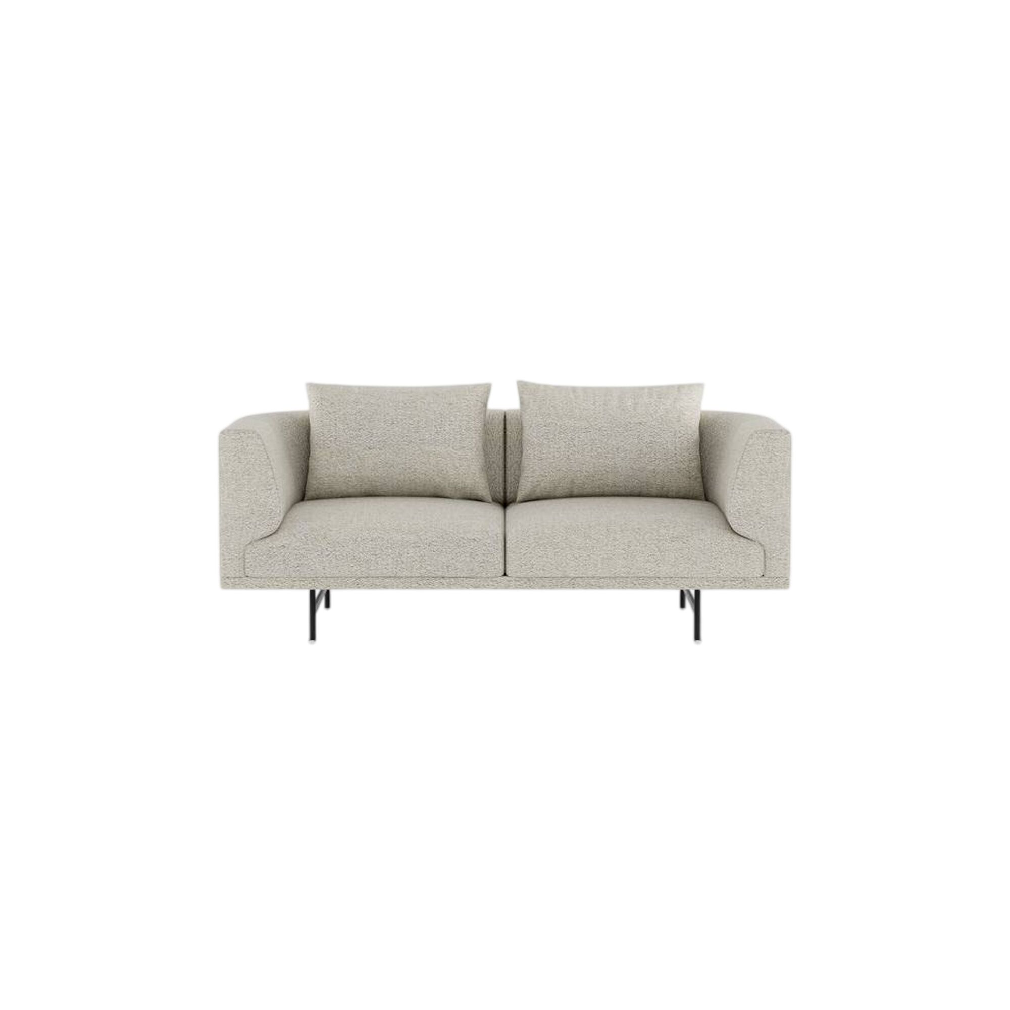 Chimney 2-Personers Sofa Bark Off White/Lysegr/Sort