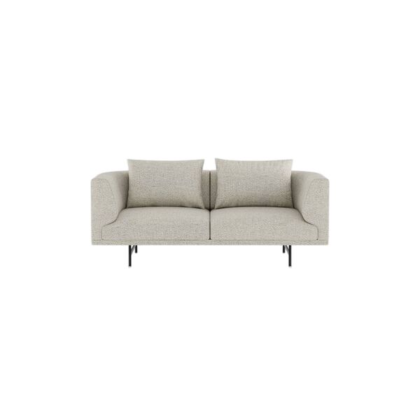 Chimney 2-Personers Sofa Bark Off White/Lysegrå/Sort