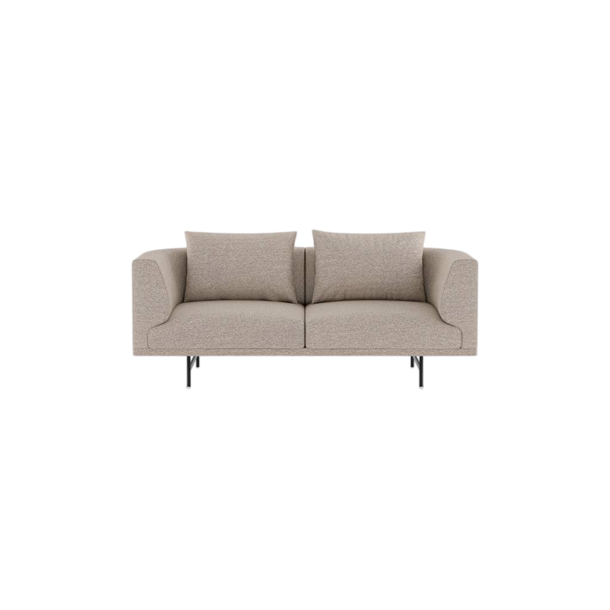 Chimney 2-Personers Sofa Brook Beige/Kastajne/Sort