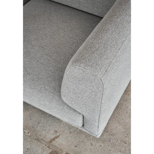 Chimney 2-seters Sofa Brook Gråmelert/ Sort