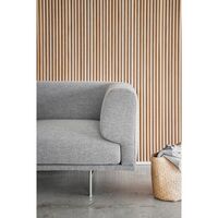 Chimney 2-seters Sofa Brook Gråmelert/ Sort