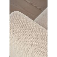 Chimney 2-Person Sofa Wavy Off White/ Light Gray/ Black