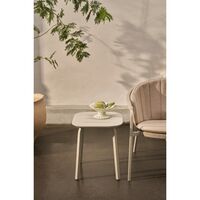 706 Lagrasse Side Table Warm Gray