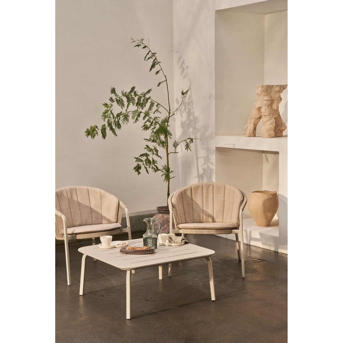707 Lagrasse Coffee Table Warm Gray