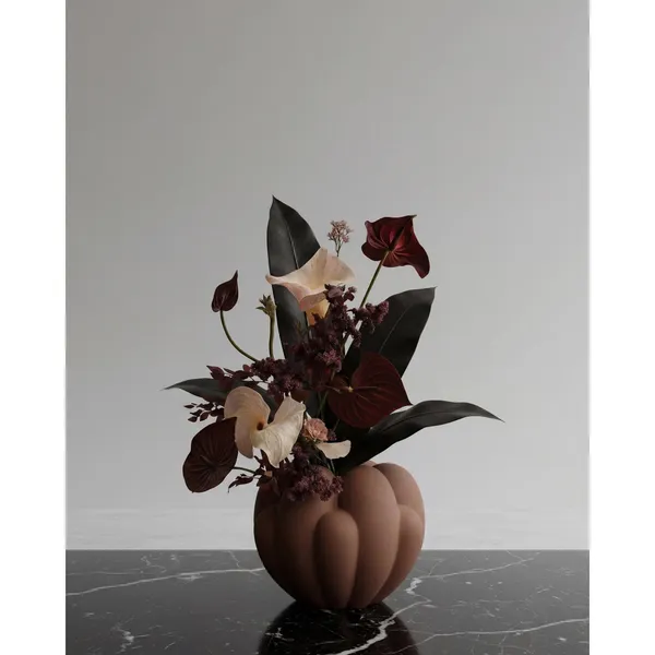 Bloom Vaas Mini Chocoladebruin