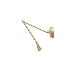 Schlangen Wandlampe Messing