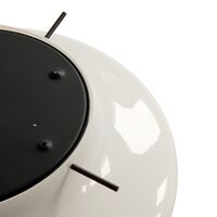 Hikari Wandlampe Ø45 Opalweiß