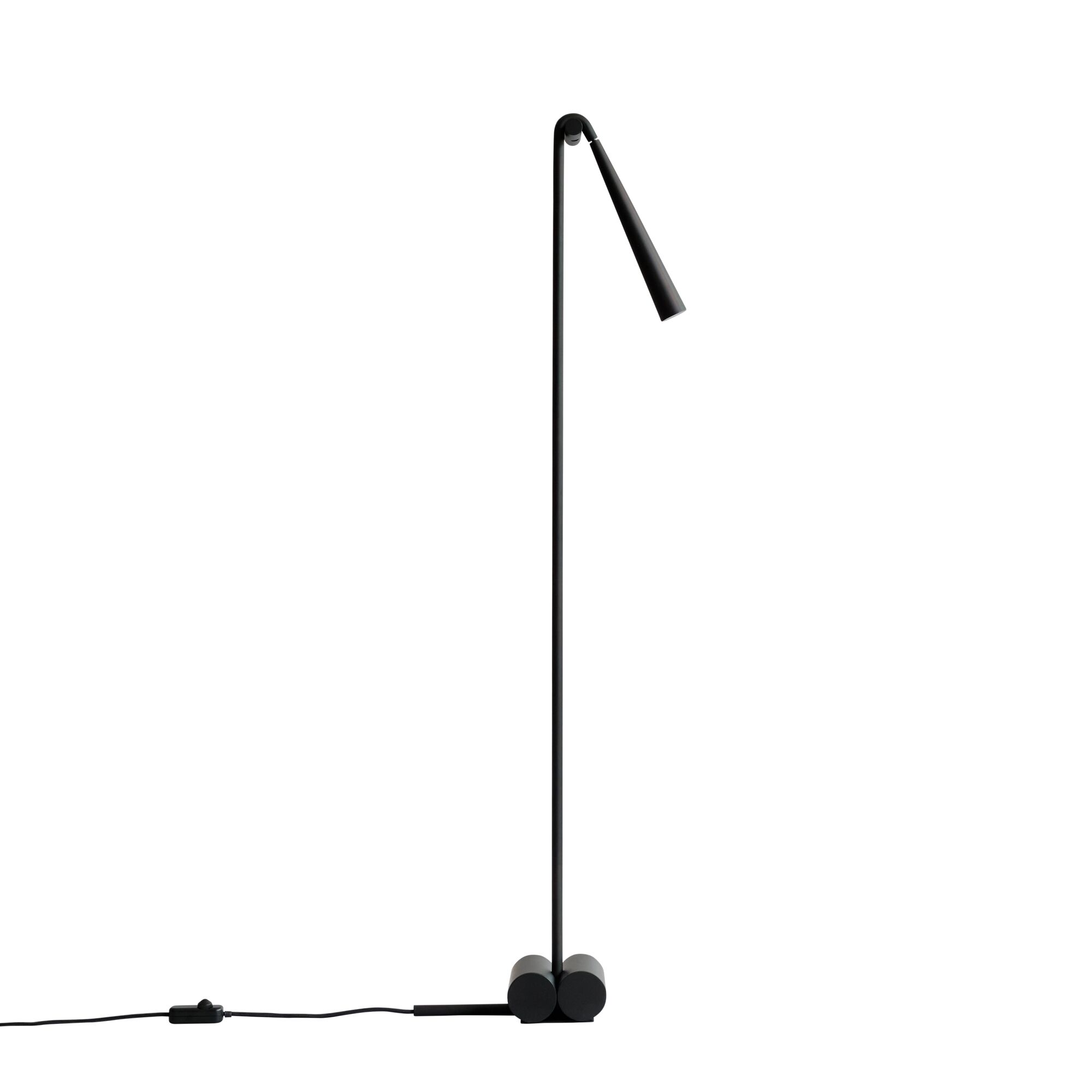 Snake Golvlampa Br&auml;nd Svart
