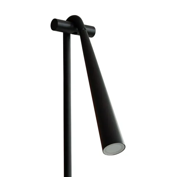 Snake Gulvlampe Brændt Sort