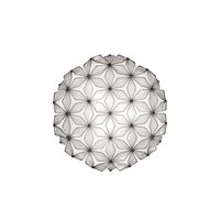C'Est La Vie Væg/Loftlampe Stor Sort
