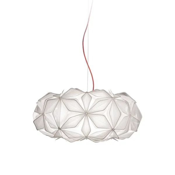 C'Est La Vie Pendant Medium White/ Red