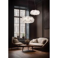 C'Est La Vie Pendant Medium White